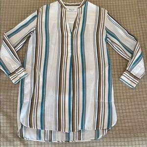 Loro Piana Striped Tunic Dress